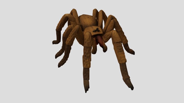 Brazilian Wandering Spider – Modello 3D gratuito STL