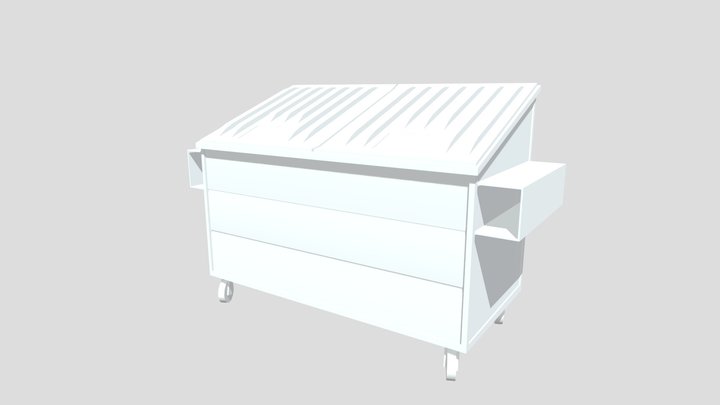 Industrial Bin 3D Model
