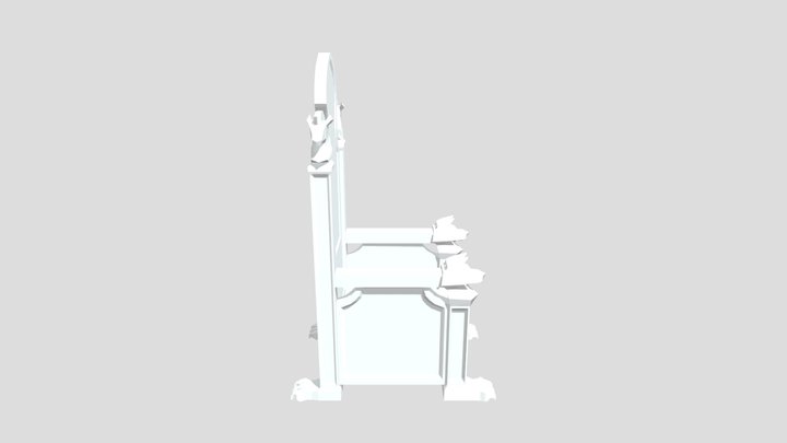 Throne 3D Model