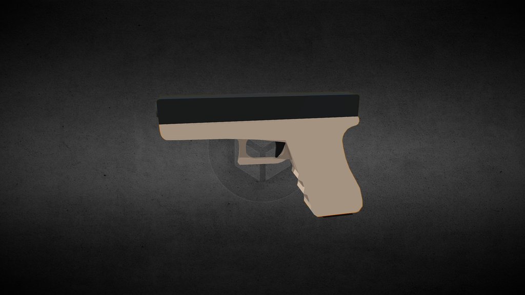Glock 17 Low Poly