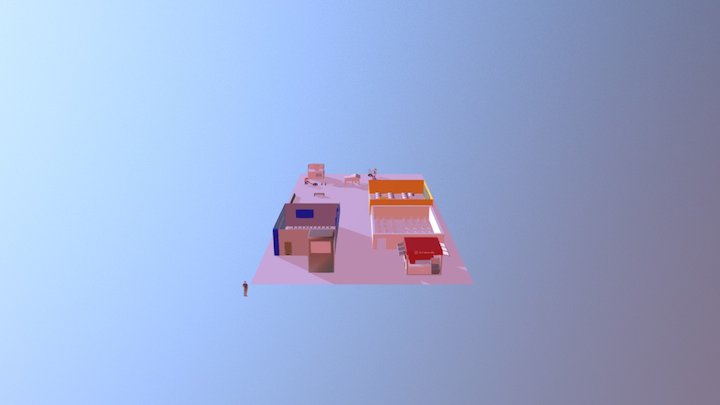 Mapa Darlen 3D Model