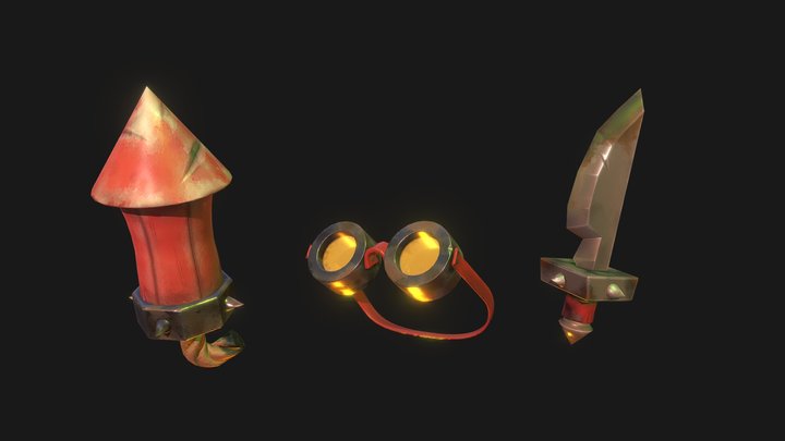 Goblin Assets 3D Model