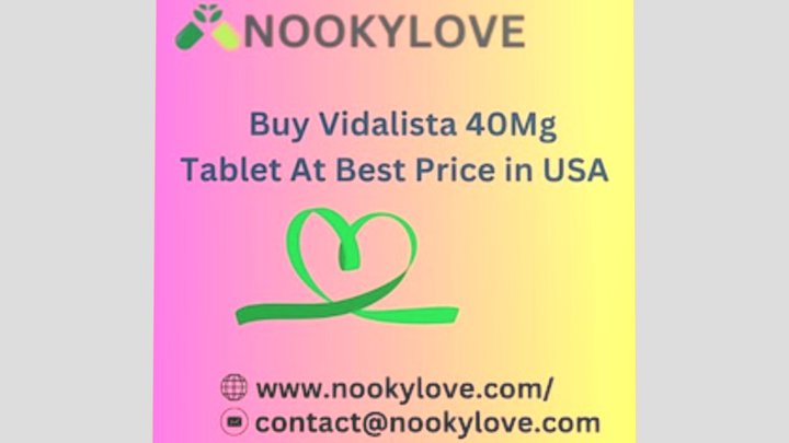 Buy Vidalista 40Mg Tablet At Best Price in USA 3D Model