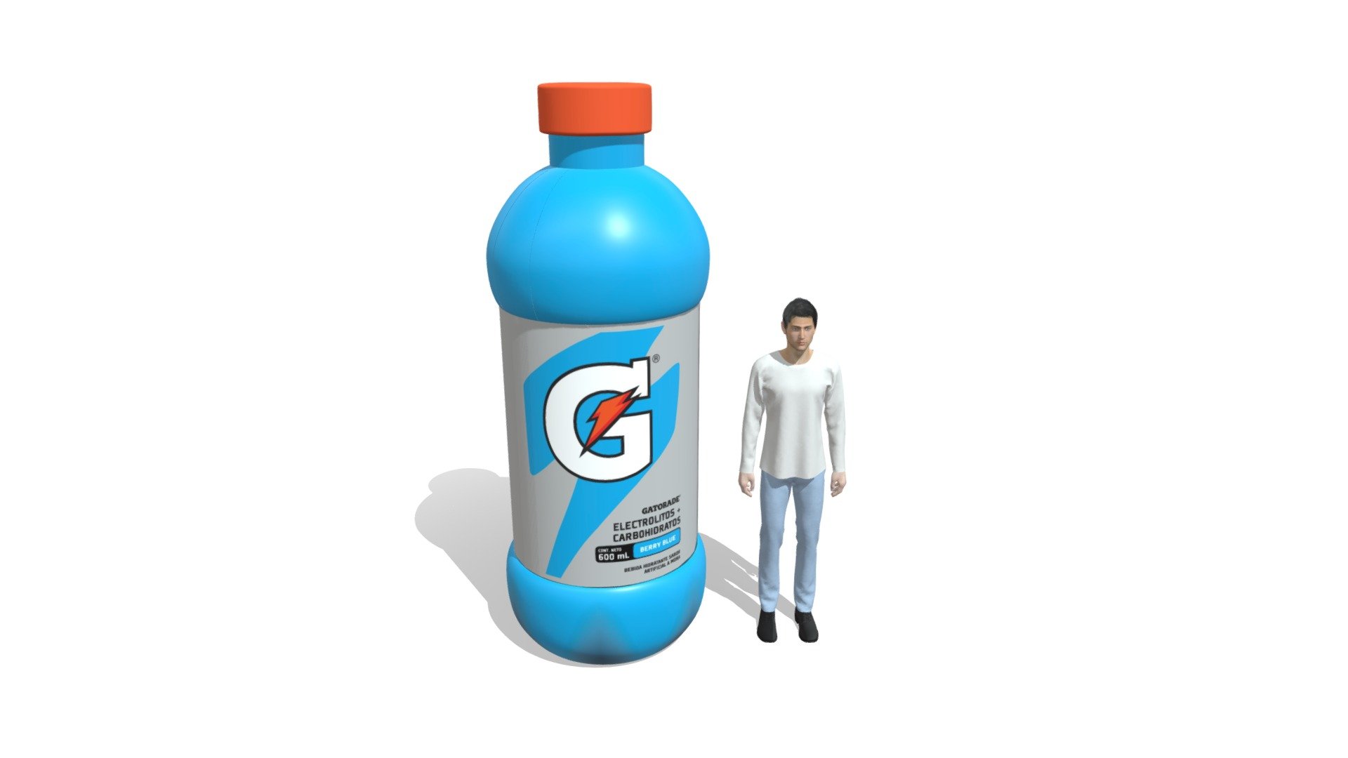Botella Gatorade 3_00 m Azul