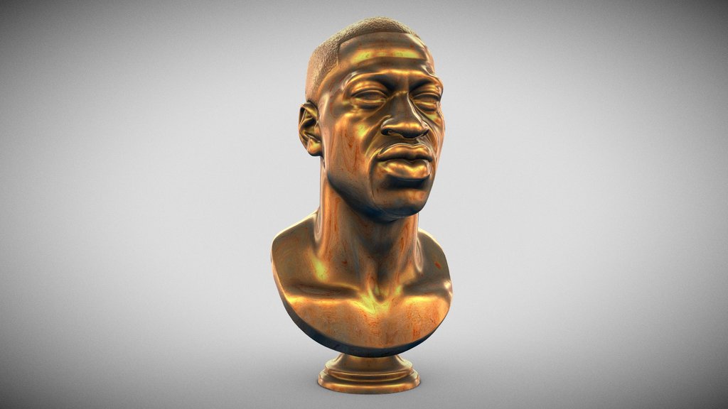 George Floyd Memorial Bust