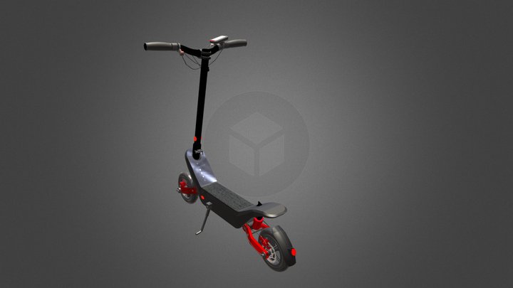 X9 Electric Folding scooter 3D Model