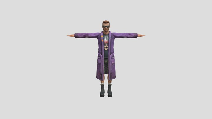 PC Computer - Postal 4 No Regerts - Postal Dude 3D Model