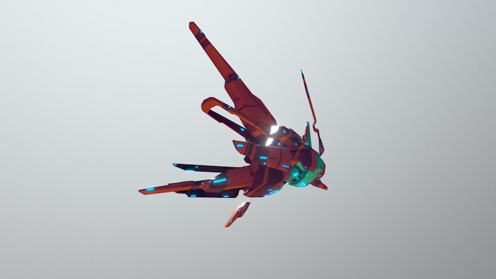 LIGHTFIELD — RD/C ORANGE 3D Model