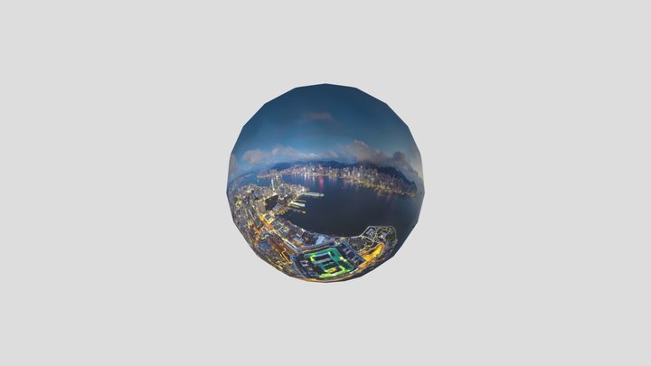 Hong Kong Observation Deck 3D Model
