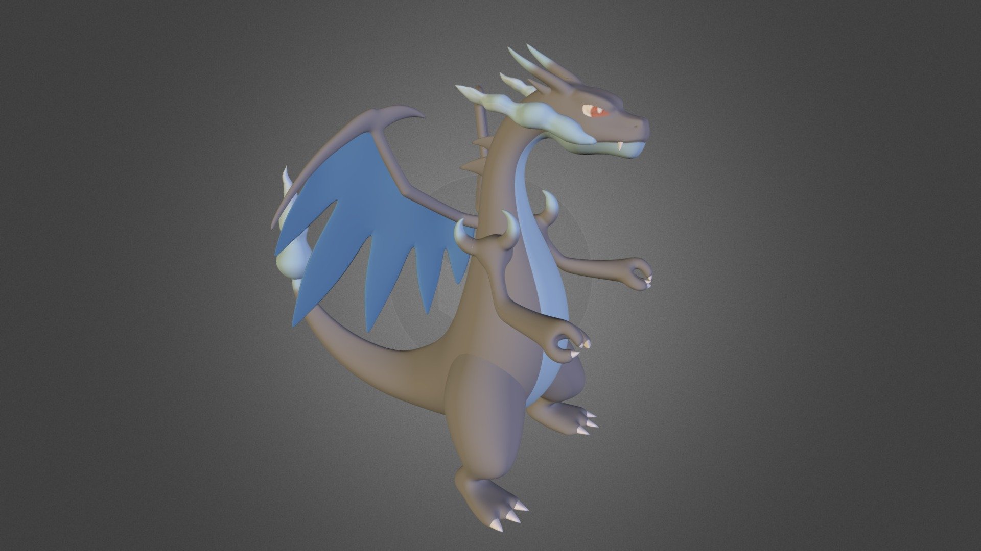 Charizard Mega X _ by Nana Velho