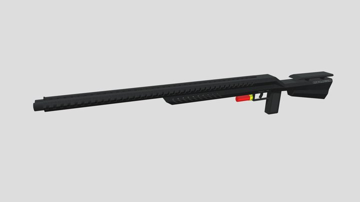 Double-Barrel Shotgun (BRZ's version) 3D Model