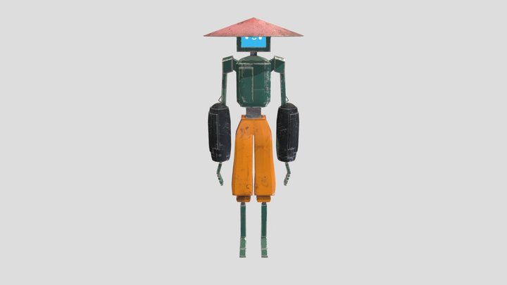 Robot Boi 3D Model