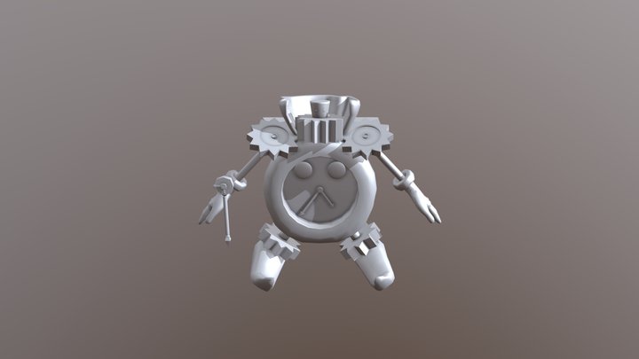 Time Wizard 3D Model