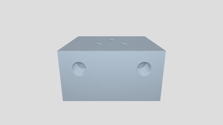 E3D Chimera block modified 3D Model