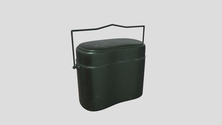 mess tin (반합) 3D Model