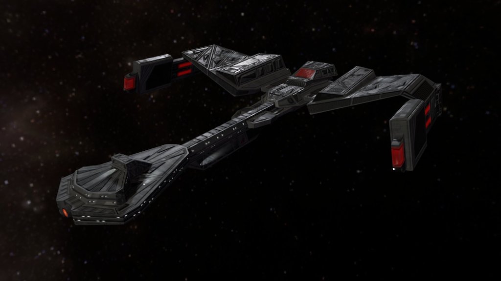 Star Trek Klingon Bloodwing Class - Download Free 3D model by Cleeve ...