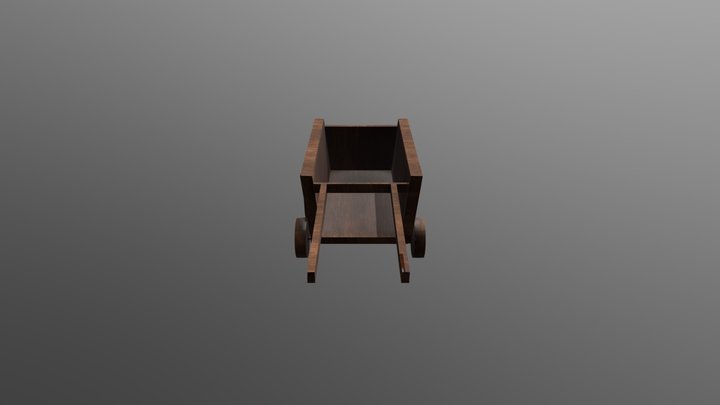 BrouetteQuatreRoues_LP 3D Model