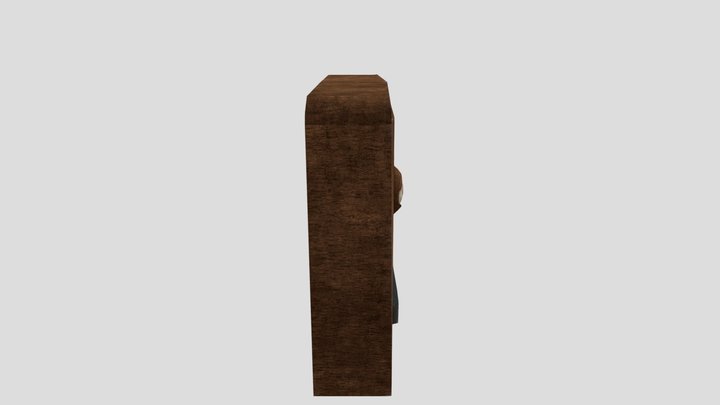 Haunted Door 3D Model