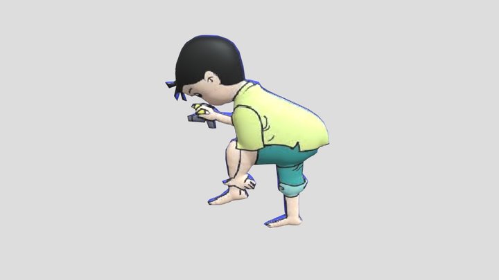 WUDHU(MEMBASUH KAKI KIRI) 3D Model