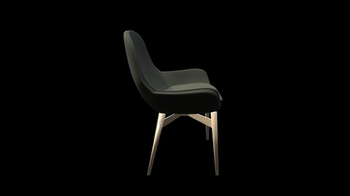Chair Dining 3D Model