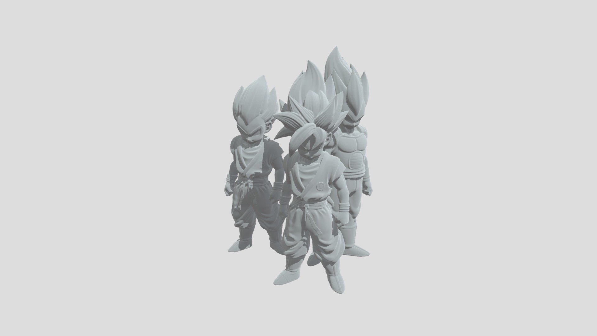 3D models of dragon ball characters - 3D model by Tefa2009M [0c57fdc ...