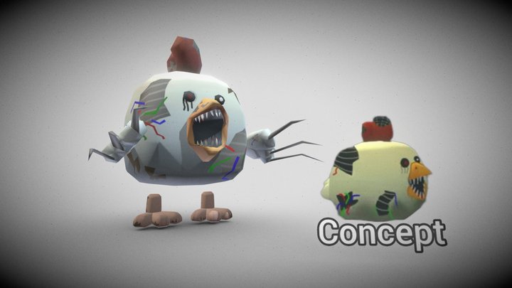 Rudy_animatronic_model_from_concept 3D Model
