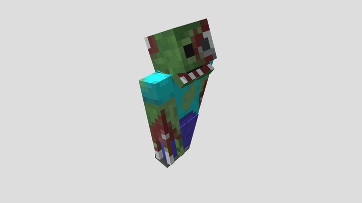 Rabbid gory zombie 3D Model