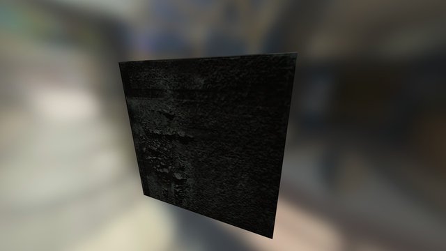Aged Rusted Crate from the Deep Sea 3D Model