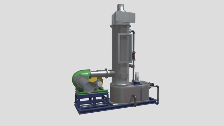 SM_ColumnaAbsorcionGases 3D Model