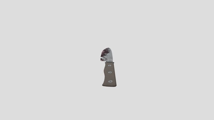 killer knife study 3D Model