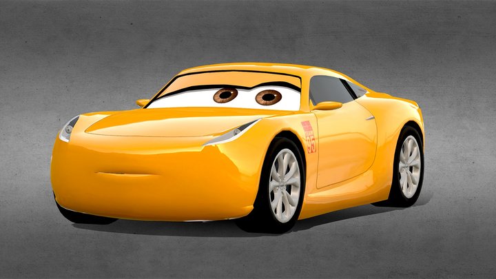 Cruz Ramirez 3D Model