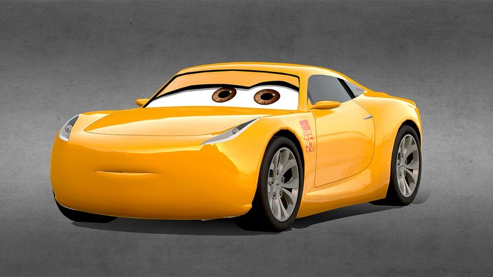 Cruz Ramirez 3D Model