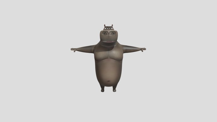 Hippopotamus 3D models - Sketchfab