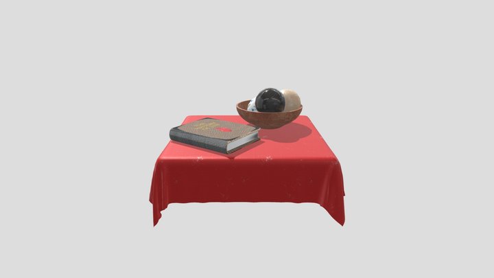 WoodruffStillLife 3D Model