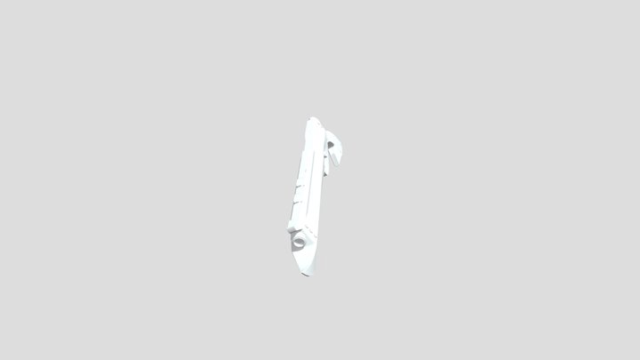 sci-fi gun 3D Model