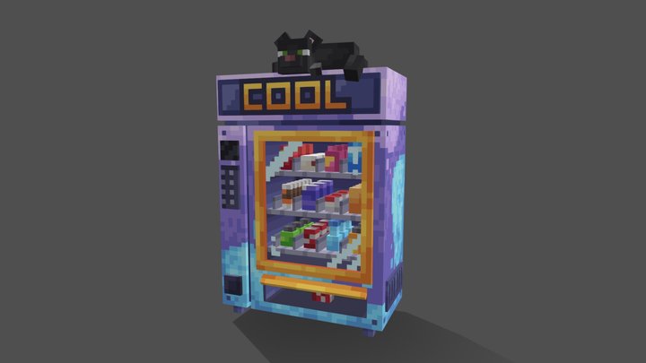 Vending Machine 3D Model
