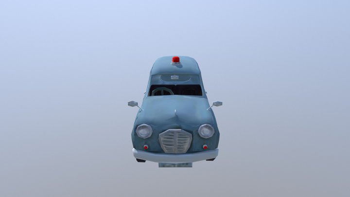 Wallace & Gromit's Anti Pesto Van 3D Model