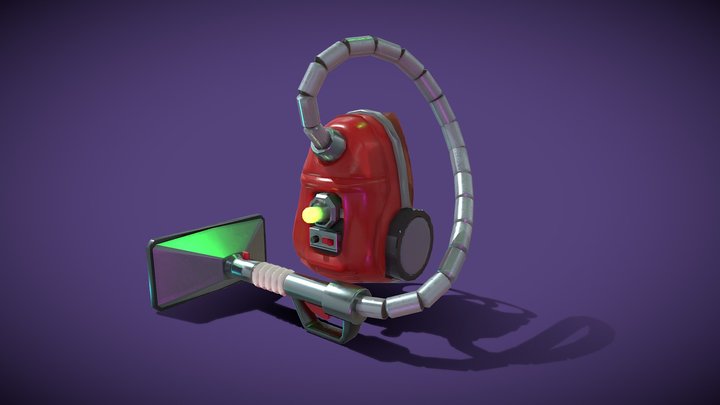 Luigi's Poltergust 5000 3D Model