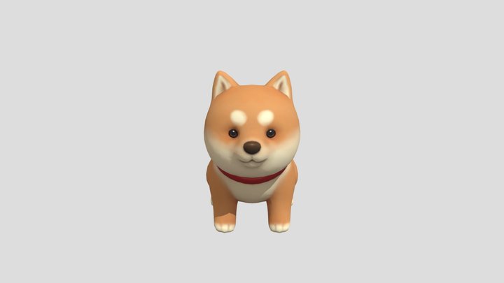 柴犬 3D Model