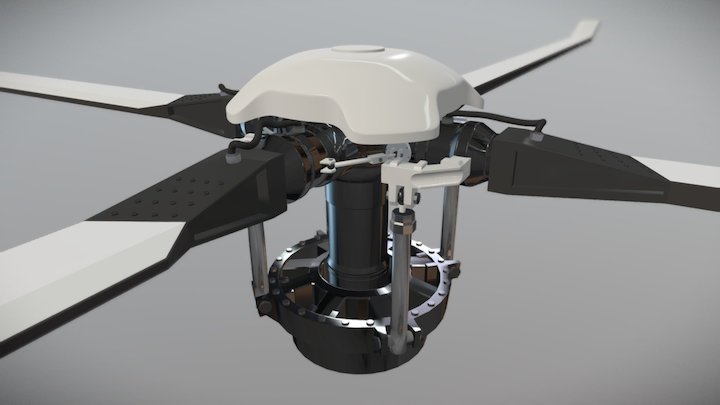 Helicopter rotor 3D Model