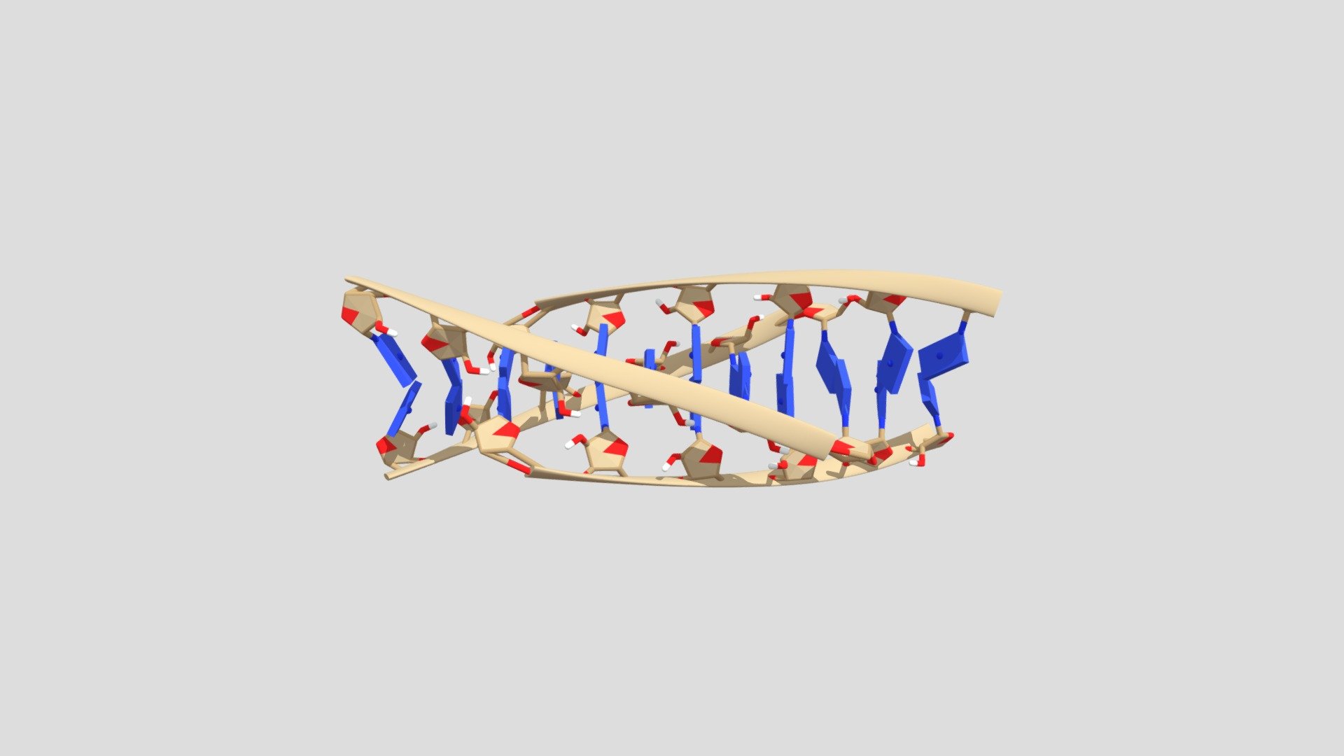 DNA I-motif - Download Free 3D Model By Cmenorsalvan [0c609a6] - Sketchfab