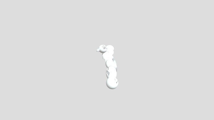 horror monster gtag 3D Model