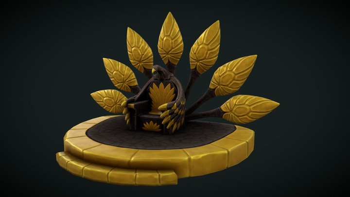Fenix Throne 3D Model
