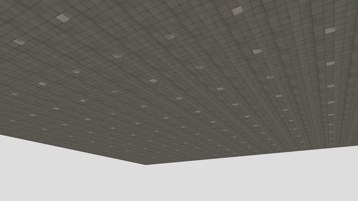 backroom ceiling – Gratis 3D-model STL