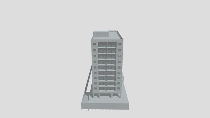 EZ2202- Edif Soveral- Alvenaria 3D Model