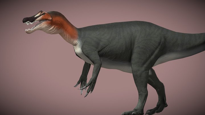 Baryonyx walkeri – Kostenloses 3D-Modell STL