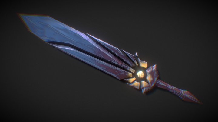 Stylizedsword2 3D Model