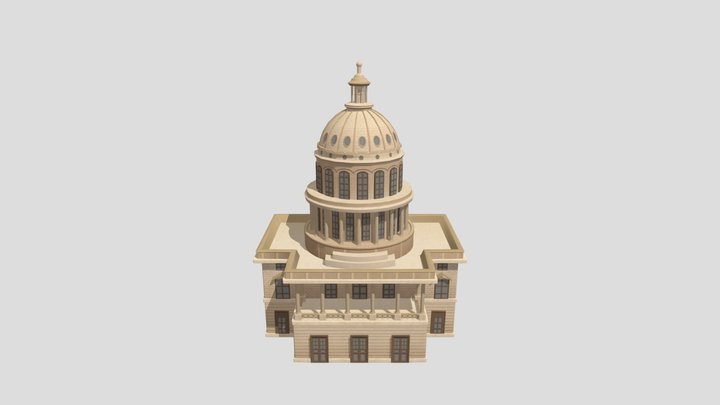 Capitol Building 3D Model