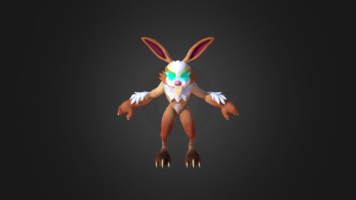 Big Rabbit 3D Model