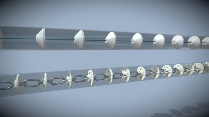 CHAIN VS CABLE 3D Model